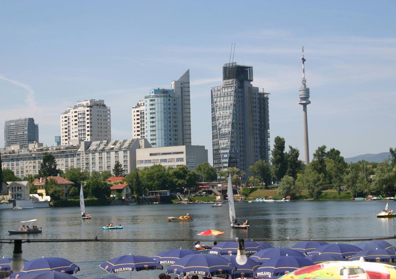 Garden Apartment Donau-City Viena Exterior foto